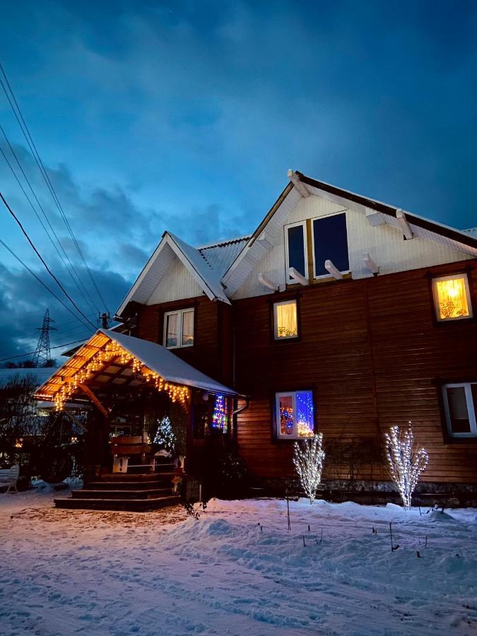 Karpats'Kyi Kalejdoskop Hotel Slavske Buitenkant foto