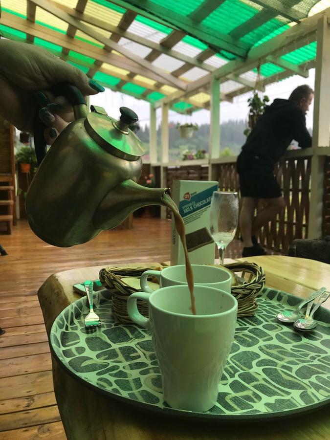 Karpats'Kyi Kalejdoskop Hotel Slavske Buitenkant foto